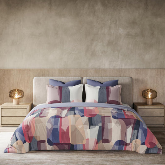 Enera Primary Collection Topaz Violet Color Fitted Bedsheet - enera