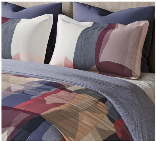 Enera Primary Collection Topaz Violet Color Fitted Bedsheet - enera