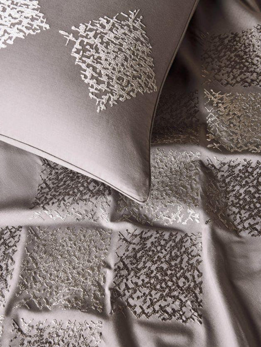 D'Decor Embellish Collection Garnet Granite Color double Bedsheet with 2 pillow covers - enera