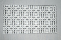 Enera PVC Shower Mat Mosaic Grey White Color Non-Slip 40x73 cm Bathtub Mat - enera