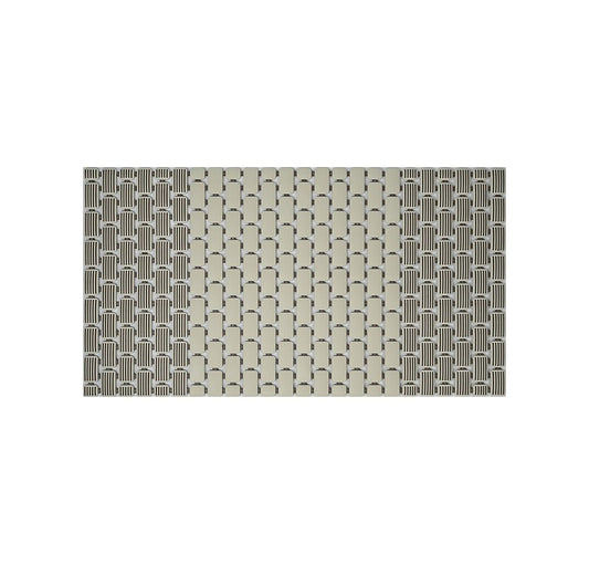 Enera PVC Shower Mat Mosaic Beige Brown Color Non-Slip Bathtub Mat - enera