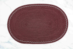Enera Pattern Overgean Color 30x44 cm Oval Placemat PM0003 - enera