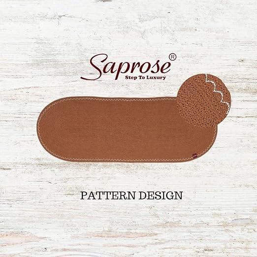 Enera Pattern Brown Color 33x120 cm Table Runner - enera
