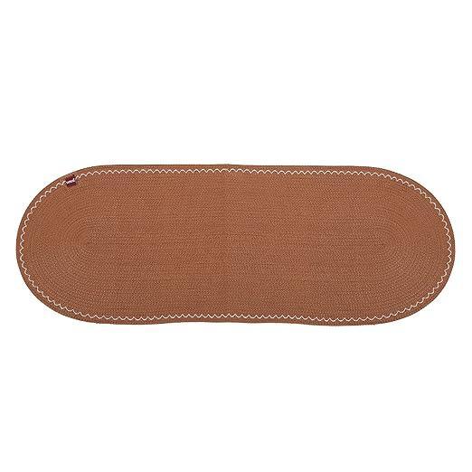 Enera Pattern Brown Color 33x120 cm Table Runner - enera