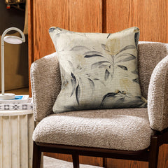 Enera SRM Amal A-101 Cream Color 16x16 Inch Cushion Cover - enera