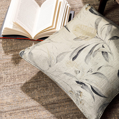 Enera SRM Amal A-101 Cream Color 16x16 Inch Cushion Cover