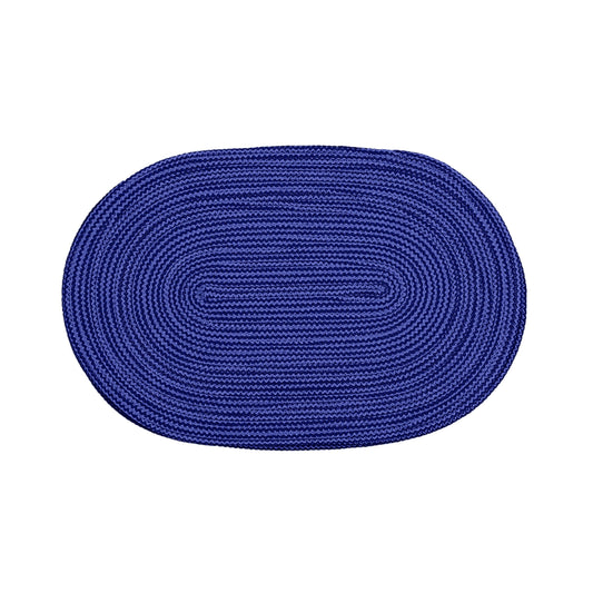 Saprose Crafted Oval Dining & Side Table Mat – 29cm x 44cm, Pack of 6 - enera