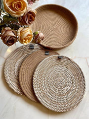 Enera Retro Trivet PM0001 Beige Color 23cm - enera