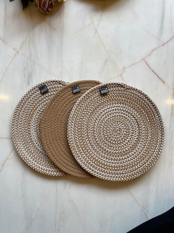 Enera Retro Trivet PM0001 Beige Color 23cm - enera