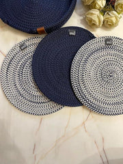 Enera Retro Persion Blue Color 23cm Trivet PM0003 - enera
