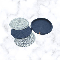 Enera Retro Persion Blue Color 23cm Trivet PM0003 - enera
