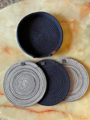Enera Retro Persion Blue Color 23cm Trivet PM0003 - enera
