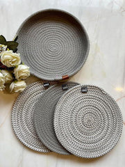 Enera Retro Grey Color 23cm Trivet PM0004 - enera