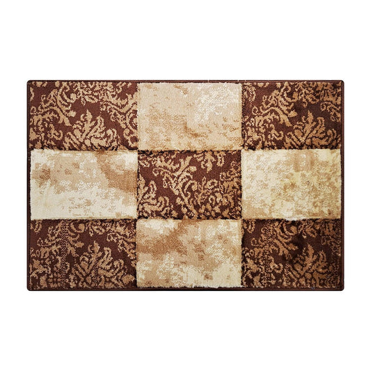 Enera Turkey Embossed 45cm X 75cm DM0001 Multi Brown Color Mat - enera