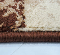 Enera Turkey Embossed 45cm X 75cm DM0001 Multi Brown Color Mat - enera