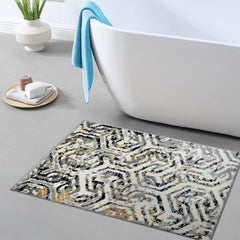 Enera Turkey 45cm X 75cm DM0001 Multi Grey Color Mat - enera