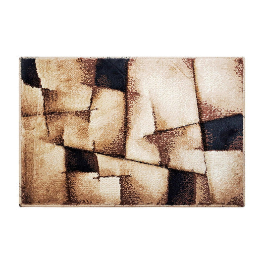 Enera Turkey Embossed 45cm X 75cm DM0002 Multi Brown Color Mat - enera