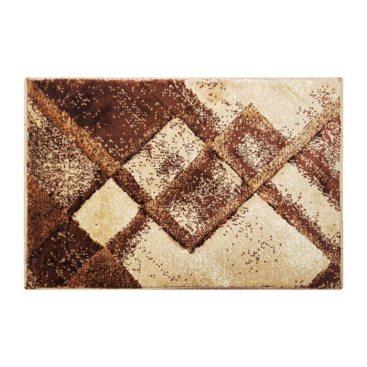 Enera Turkey Embossed 45cm X 75cm DM0004 Multi Brown Color Mat - enera