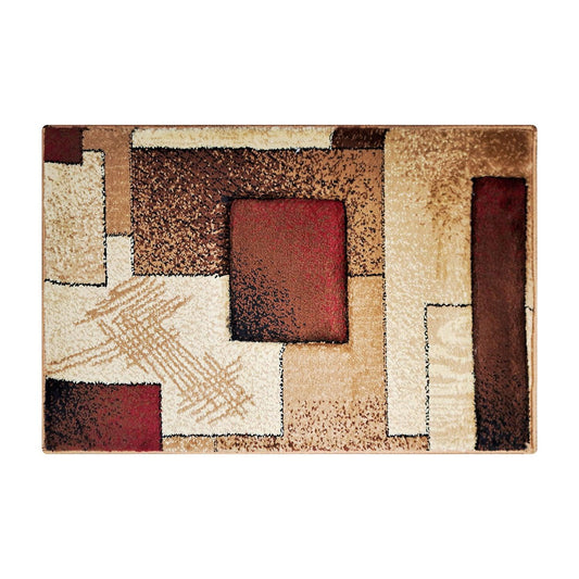 Enera Turkey Embossed 45cm X 75cm DM0005 Multi Brown Color Mat - enera