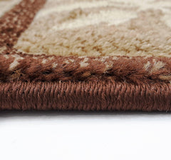 Enera Turkey Embossed 45cm X 75cm DM0006 Base Brown Color Mat - enera