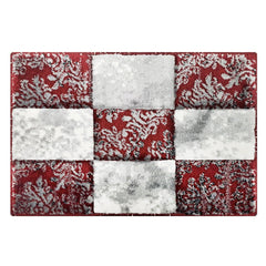 Enera Turkey Embossed-45cm X 75cm DM0009 Multi Red Color Mat - enera