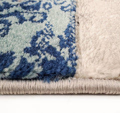 Enera Turkey Embossed 45cm X 75cm DM0010 Multi Aqua Color Mat - enera
