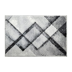 Enera Turkey Embossed 40cm X 60cm DM0003 Grey & Black Color Mat - enera
