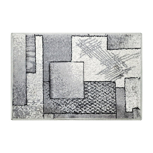 Enera Turkey Embossed 40cm X 60cm DM0004 Multi Grey Color Mat - enera