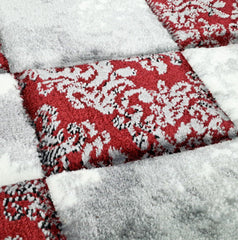 Enera Turkey Embossed 40cm X 60cm DM0006 Multi Red Color Mat - enera