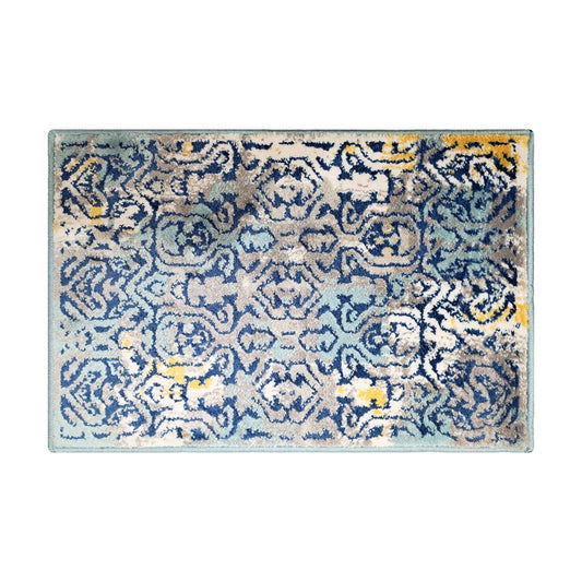 Enera Turkey 40cm X 60cm DM0010 Grey & Blue Color Mat - enera