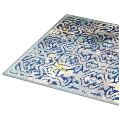 Enera Turkey 40cm X 60cm DM0010 Grey & Blue Color Mat - enera