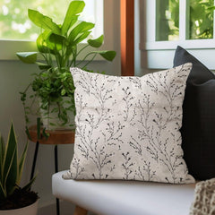 Enera DD BOTA 65654 Embroidery Cream Color 16x16 Inch Cushion Cover - enera