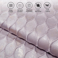 Enera DD GOSI 08 61838 Texture Light Lavender Color 12x12 Inch Cushion Cover - enera
