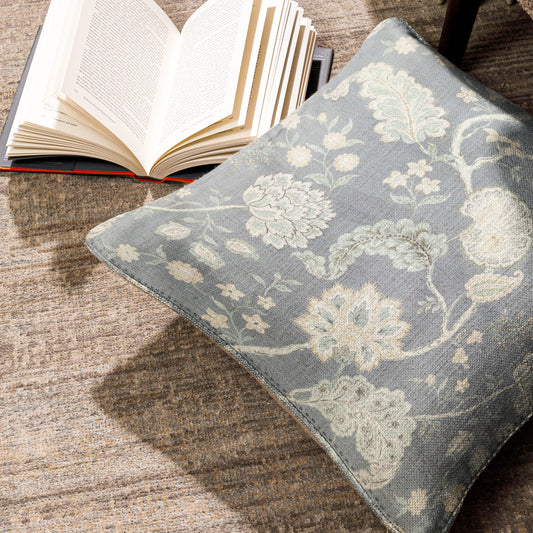 Enera NUH Her Dan Green Color 16x16 Inch Cushion Cover