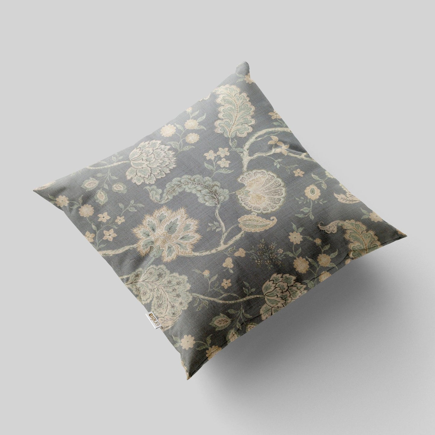 Enera NUH Her Dan Green Color 16x16 Inch Cushion Cover