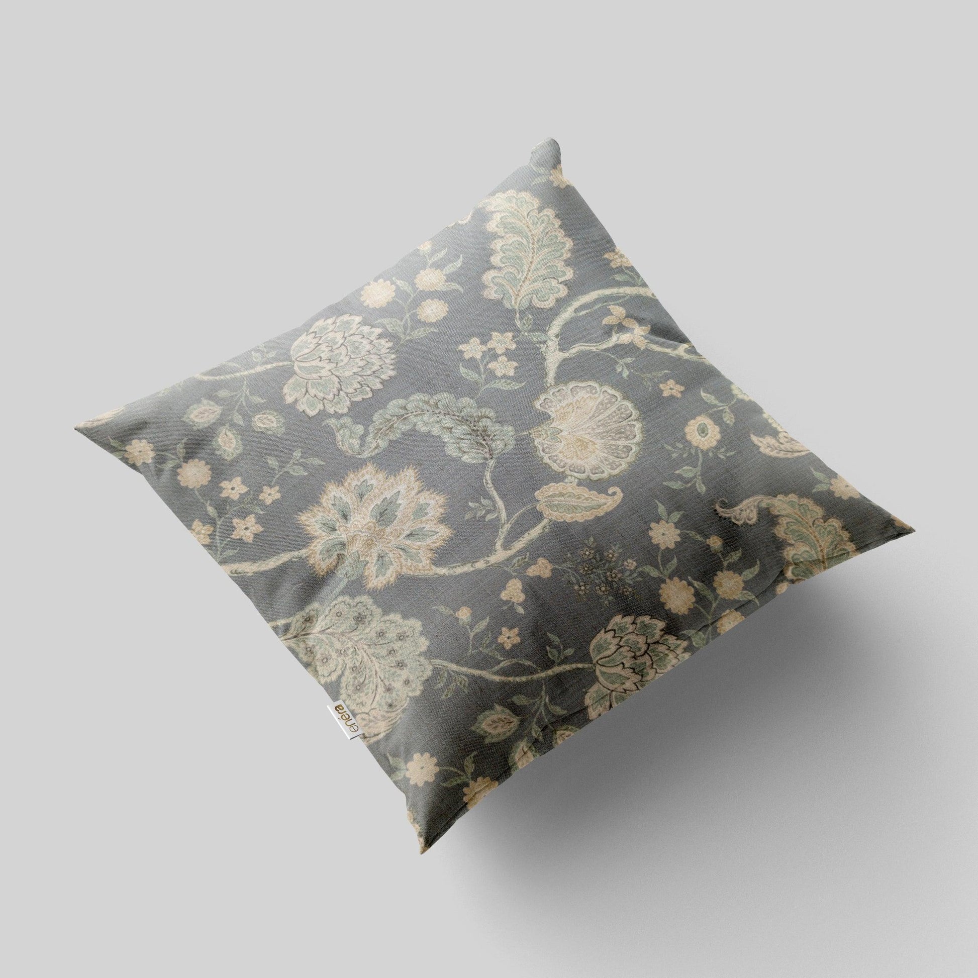 Enera NUH Her Dan Green Color 16x16 Inch Cushion Cover