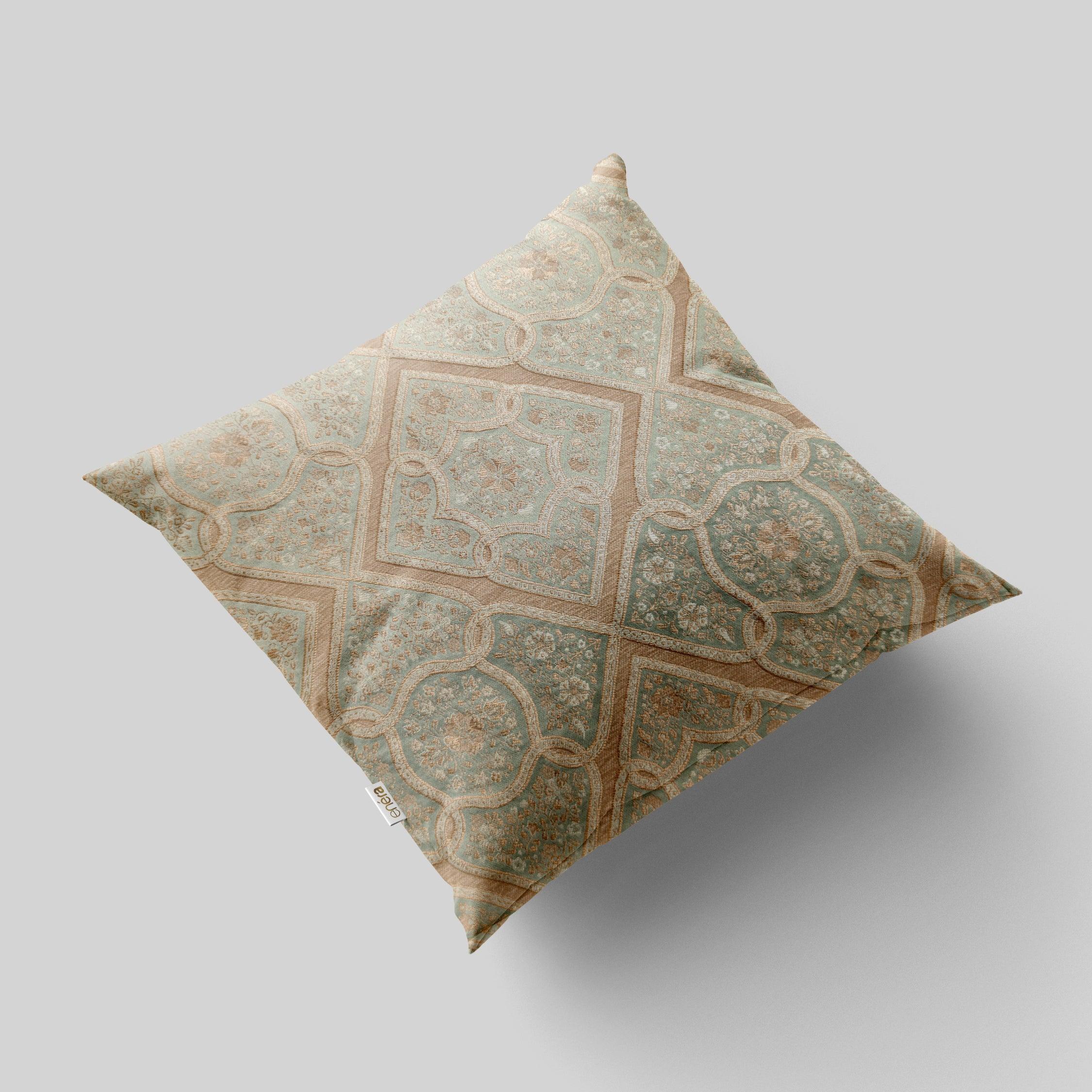 Enera FF Mad Mint 0142115 Sage Green Color 16x16 Inch Cushion Cover - enera