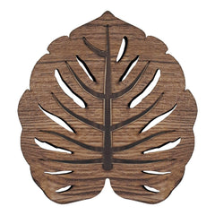 Enera Leaf Wooden Coaster CS0001 - enera