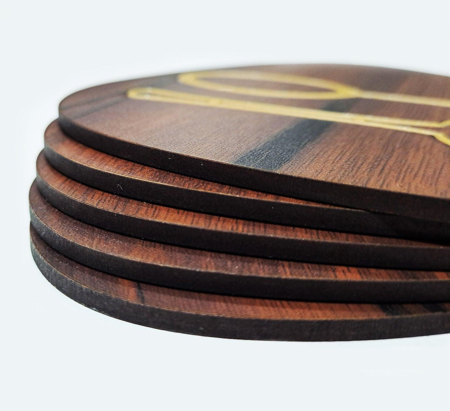 Enera Spoon Fork Wooden Coaster CS0002 - enera