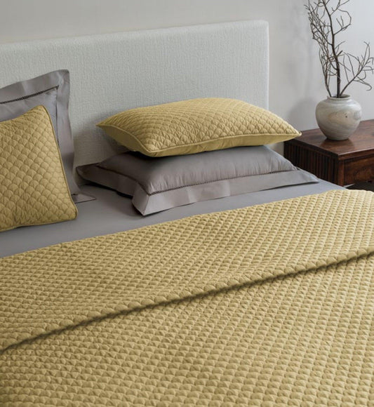 D'Decor Legacy II Collection Golden Palm-Fallen Rock CQ14 Quilted Bedspread Set - enera
