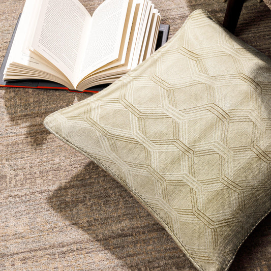 Enera GMF Roy Vo1 Cinnamon Color 16x16 Inch Cushion Cover