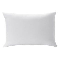 Enera Sleep Essentials Feather Soft Pillow, Microfiber White 17X27 Inch Pillow - enera