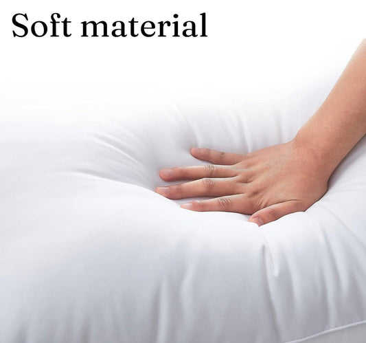 Enera Sleep Essentials Prime Pillow, Polyfiber White Pillow (17X27 Inch) - enera