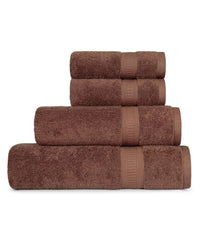 Enera Classic Collection Willow Wood Color 4 Pcs Bath Towel - enera