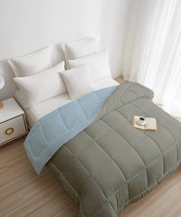 my Trident Quilted Reversible Double Bed Comforter for All Season - enera
