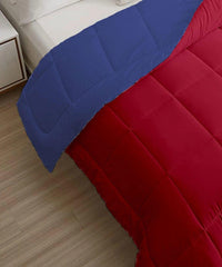 my Trident Quilted Reversible Double Bed Comforter for All Season - enera