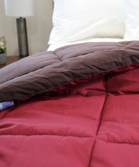 my Trident Quilted Reversible Double Bed Comforter for All Season - enera