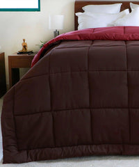 my Trident Quilted Reversible Double Bed Comforter for All Season - enera