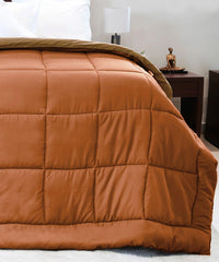 my Trident Quilted Reversible Double Bed Comforter for All Season - enera