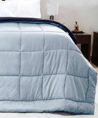 my Trident Quilted Reversible Double Bed Comforter for All Season - enera